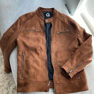 Guess Suede Moto Jacket (S)